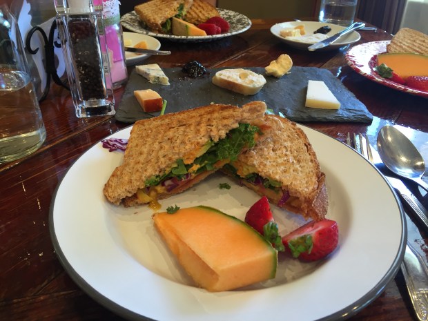 Lunch at the Pink House, Genoa